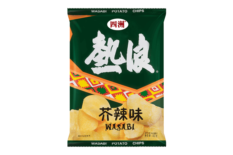 四洲热浪芥辣味薯片 50G